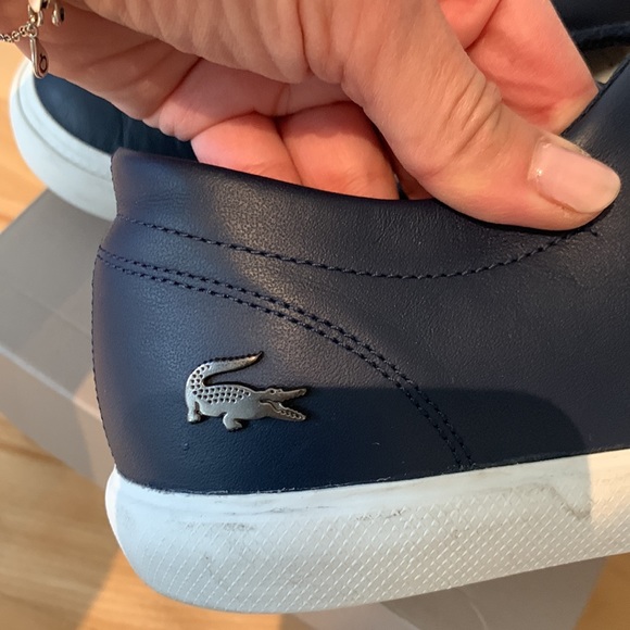Lacoste navy blue men’s shoes - Picture 6 of 16